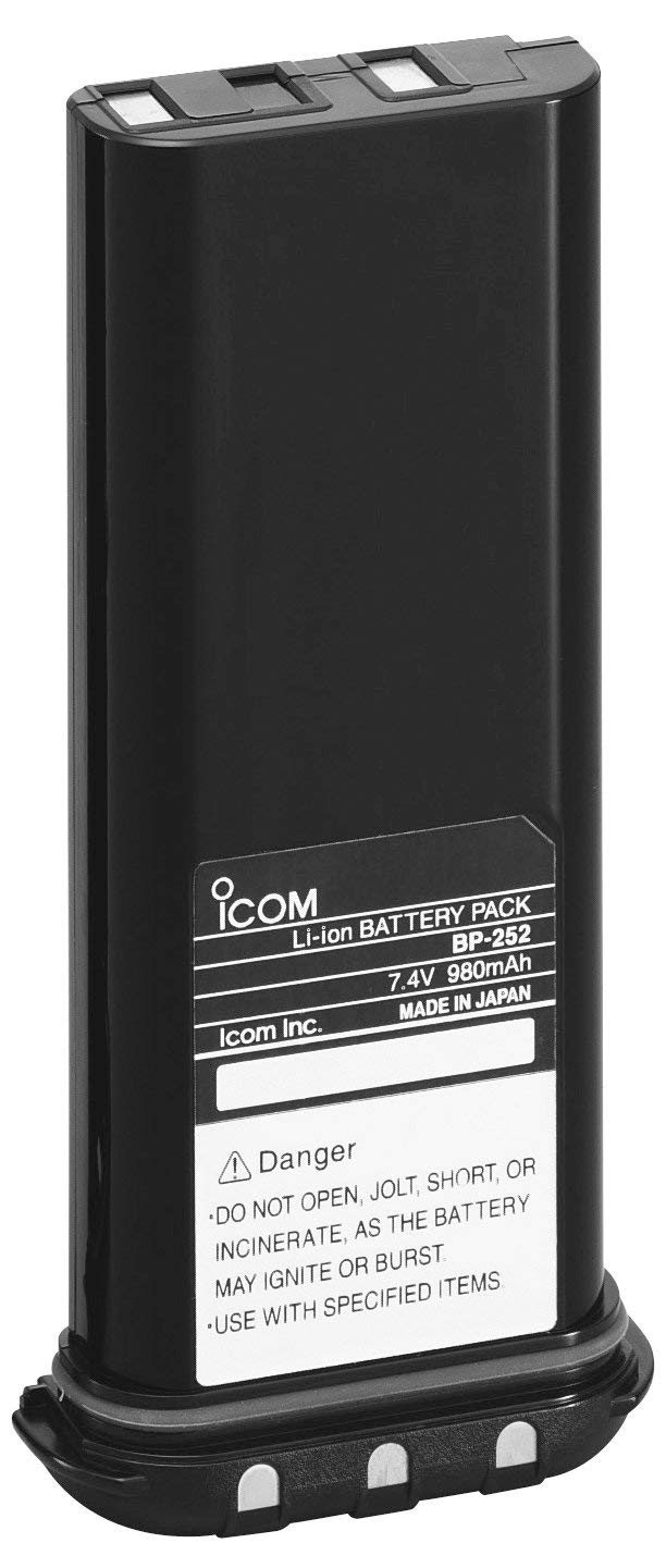 Icom BP252 980MAH LI-ION Battery Pack BP252 — Quality Boat Parts