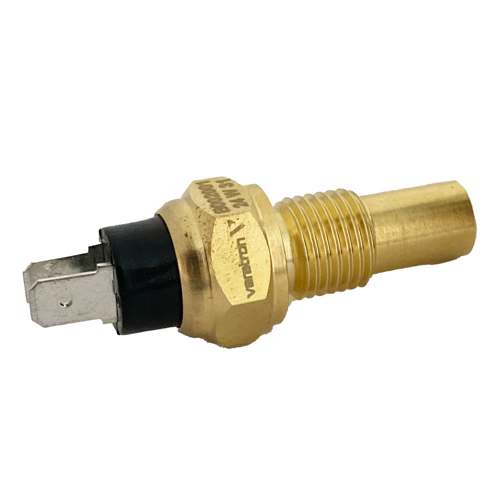 Veratron Water Temperature Sensor - 1/4"-18NPT Thread - 120°C Temp Range B002000 — Quality Boat Parts