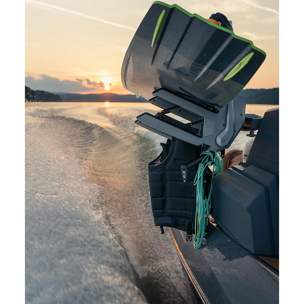 PTM Edge ClampForce 3.0 Clamping Wake Board Rack - Pair - Grey P13491-9010TEBGR — Quality Boat Parts