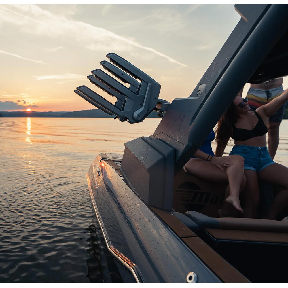 PTM Edge ClampForce 3.0 Clamping Wake Board Rack - Pair - Grey P13491-9010TEBGR — Quality Boat Parts
