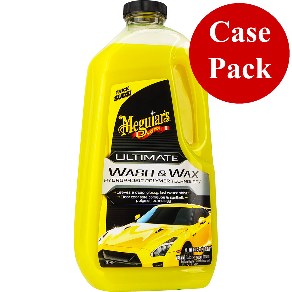 Meguiar's Ultimate Wash & Wax - 1.4 Liters *Case of 6* G17748CASE — Quality Boat Parts