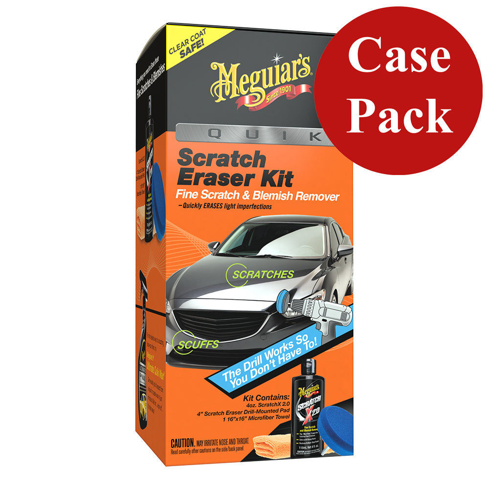Meguiar's Quik Scratch Eraser Kit *Case of 4* G190200CASE — Quality Boat Parts