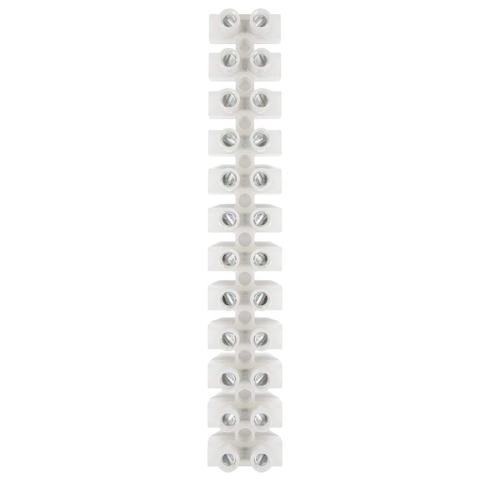 Pacer 40A Euro Style Terminal Block - 12 Positions - 5 Pack E400-12-5 — Quality Boat Parts