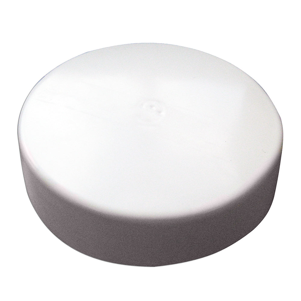 Monarch White Flat Piling Cap - 13" WFPC-13 — Quality Boat Parts