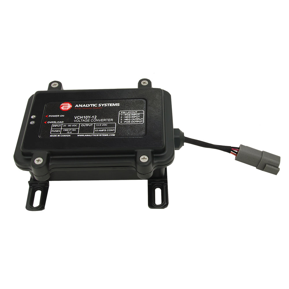 Analytic Systems Waterproof IP66 DC Converter 10A, 12V Out 20-80V In, Ruggedized VCH10W-12 — Quality Boat Parts