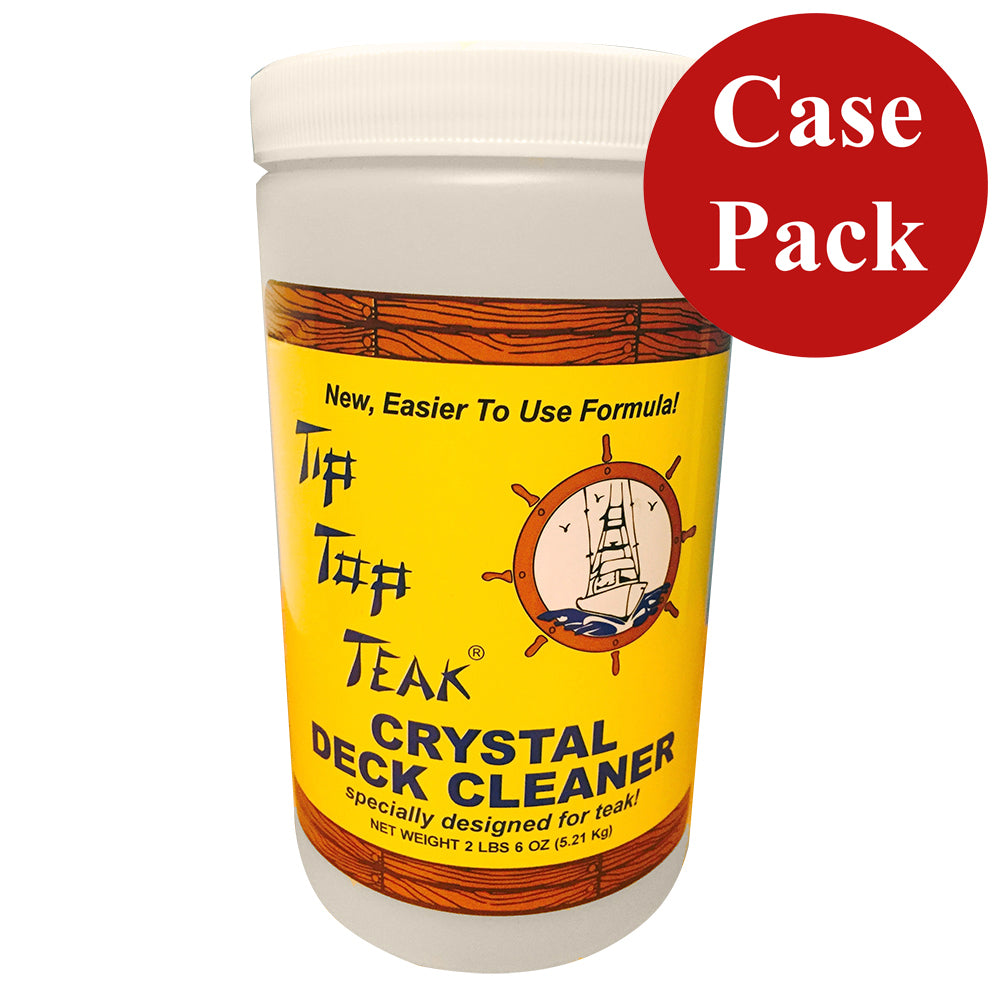 Tip Top Teak Tip Top Teak Crystal Deck Cleaner - Quart (2lbs 6oz) - *Case of 12* TC 2000CASE — Quality Boat Parts