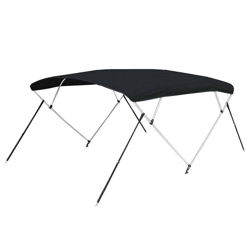 Carver 4 Bow 5481U Bimini Top with Boot - Black Acrylic A5481UB-02 — Quality Boat Parts