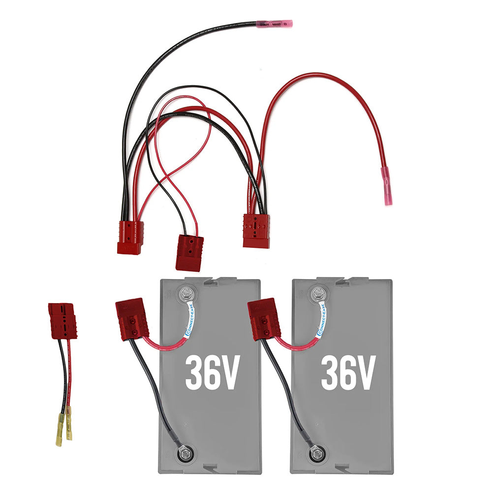 Connect-Ease 36V Parallel Kit f/2-36V Batteries to 1 Motor RCE236VCHK — Quality Boat Parts