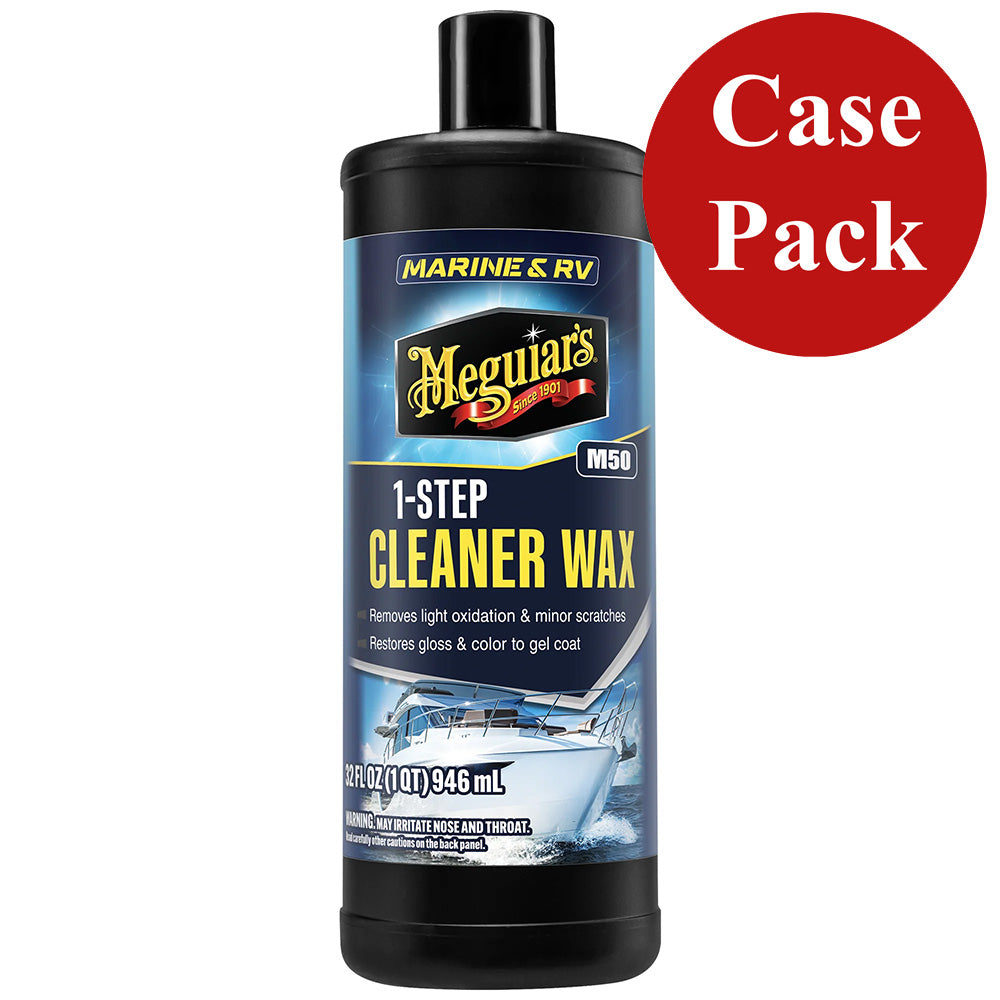 Meguiar's Boat/RV Cleaner Wax - 32 oz - *Case of 6* M5032CASE — Quality Boat Parts