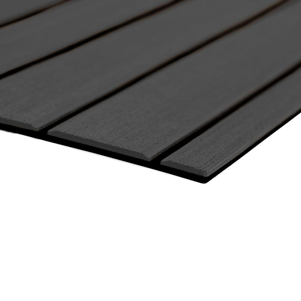 SeaDek 40" x 80" 6mm Teak Full Sheet - Brushed Texture - Dark Grey/Black (1016mm x 2032mm x 6mm) 32279-80067 — Quality Boat Parts