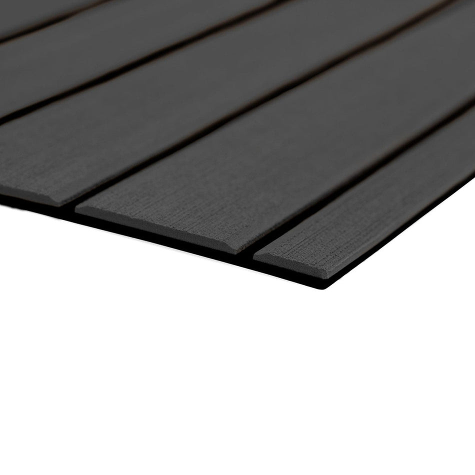 SeaDek 40" x 80" 6mm Teak Full Sheet - Brushed Texture - Dark Grey/Black (1016mm x 2032mm x 6mm) 32279-80067 — Quality Boat Parts