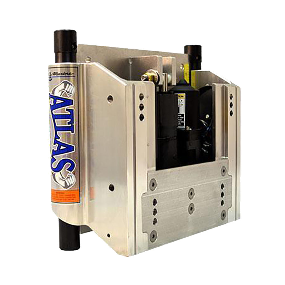 T-H Marine ATLAS™ 6" Set Back Hydraulic Jack Plate STD Polished AHJC-6V-DP — Quality Boat Parts