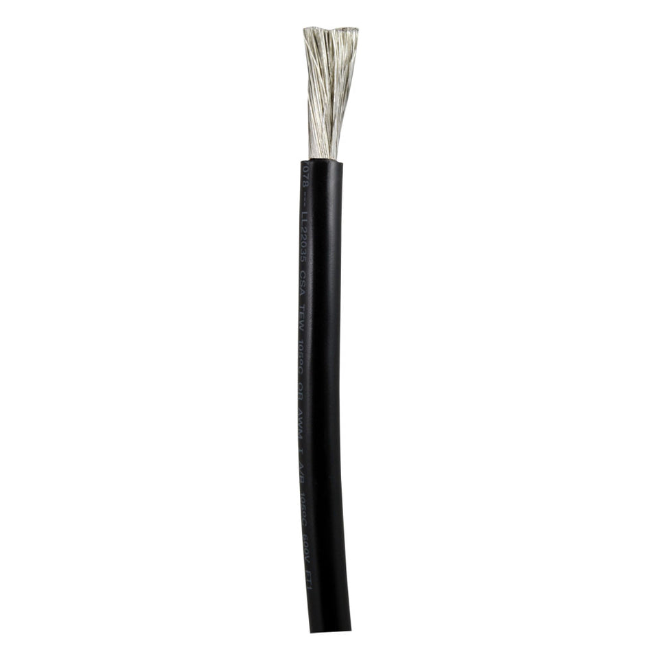 Ancor Black 6 AWG Battery Cable - Sold By The Foot 1120-FT — Quality Boat Parts