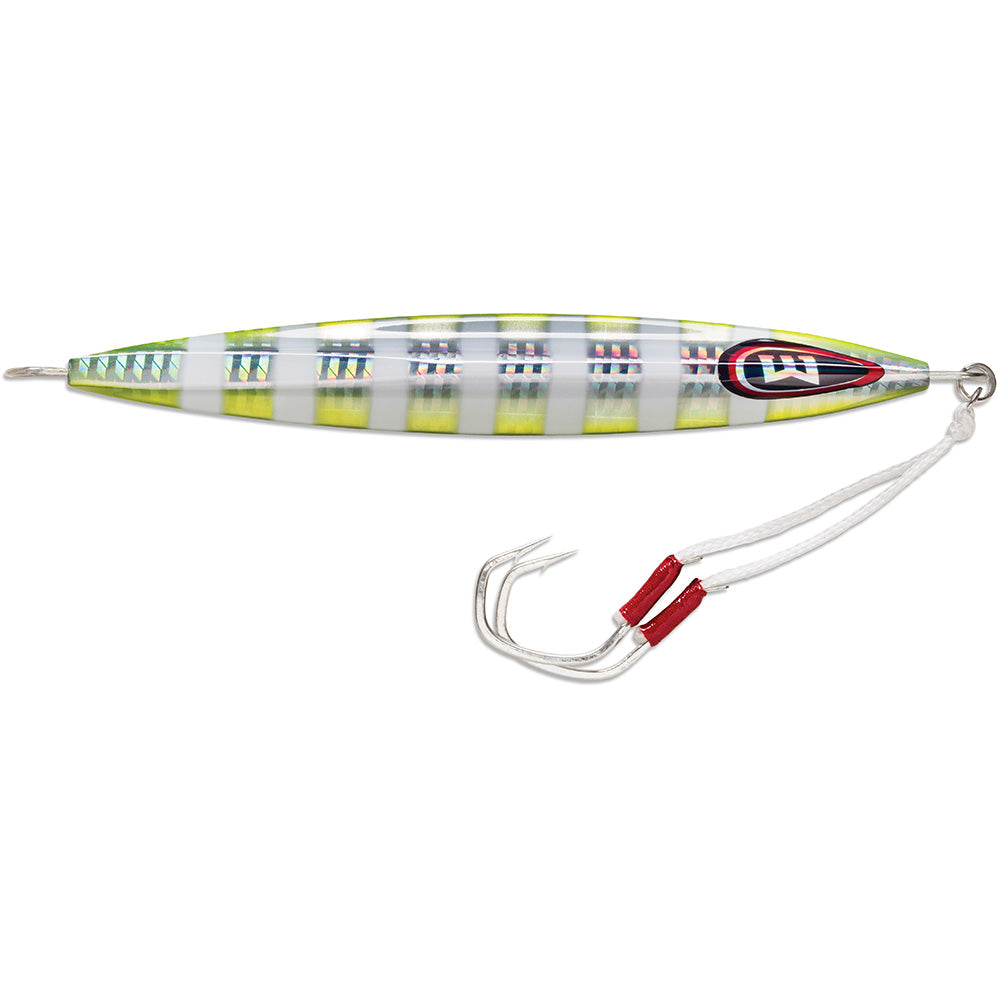 Williamson Kensaki 220 Jig - 6.75" - 7-3/4oz - Chartreuse Blink KSJX220CB — Quality Boat Parts