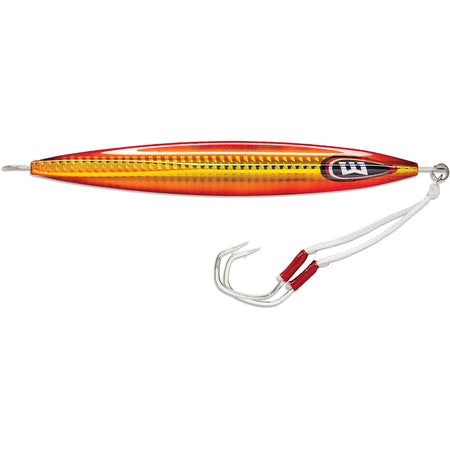 Williamson Kensaki 220 Jig - 6.75" - 7-3/4oz - Hot Sauce KSJX220HS — Quality Boat Parts