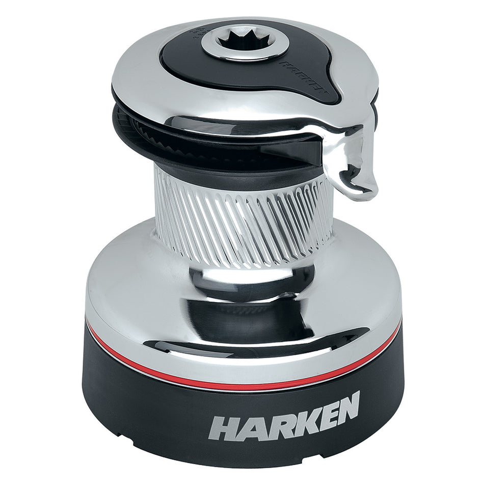 Harken 40 Self-Tailing Radial Chrome Winch - 2 Speed 40.2STC — Quality Boat Parts