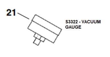 Liquidynamics Vacuum Gauge (S3322) — Quality Boat Parts