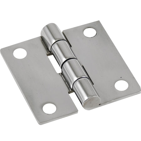 Whitecap Butt Hinge Reversed - 304 Stainless Steel - 2" x 2" S-3422R — Quality Boat Parts