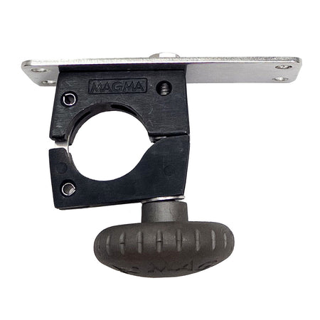 Magma Horizontal Round Rail Mount w/Knob - 1-1/2" T10-591 — Quality Boat Parts