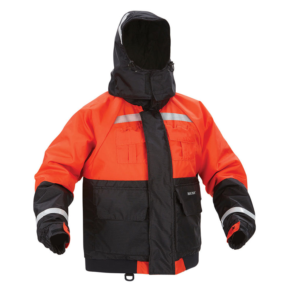 Kent Deluxe Flotation Jacket PFD - Large - Orange 151800-200-040-23 — Quality Boat Parts