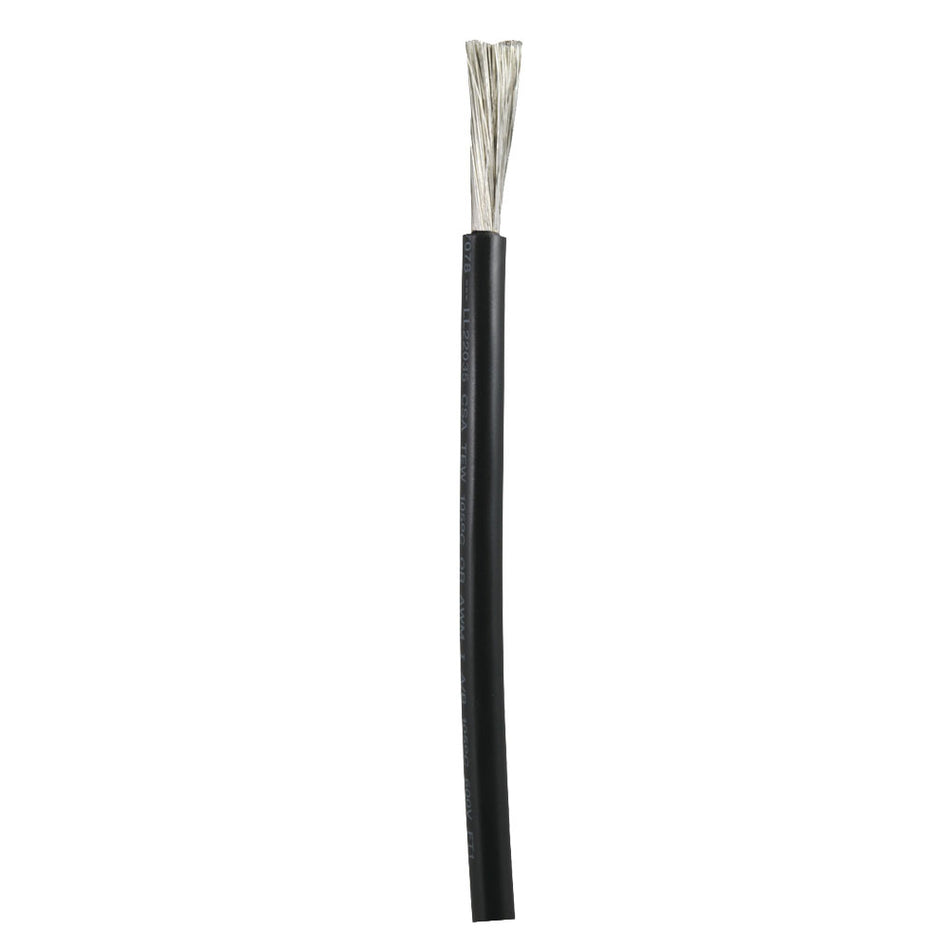Ancor Black 4 AWG Battery Cable - Sold By The Foot 1130-FT — Quality Boat Parts