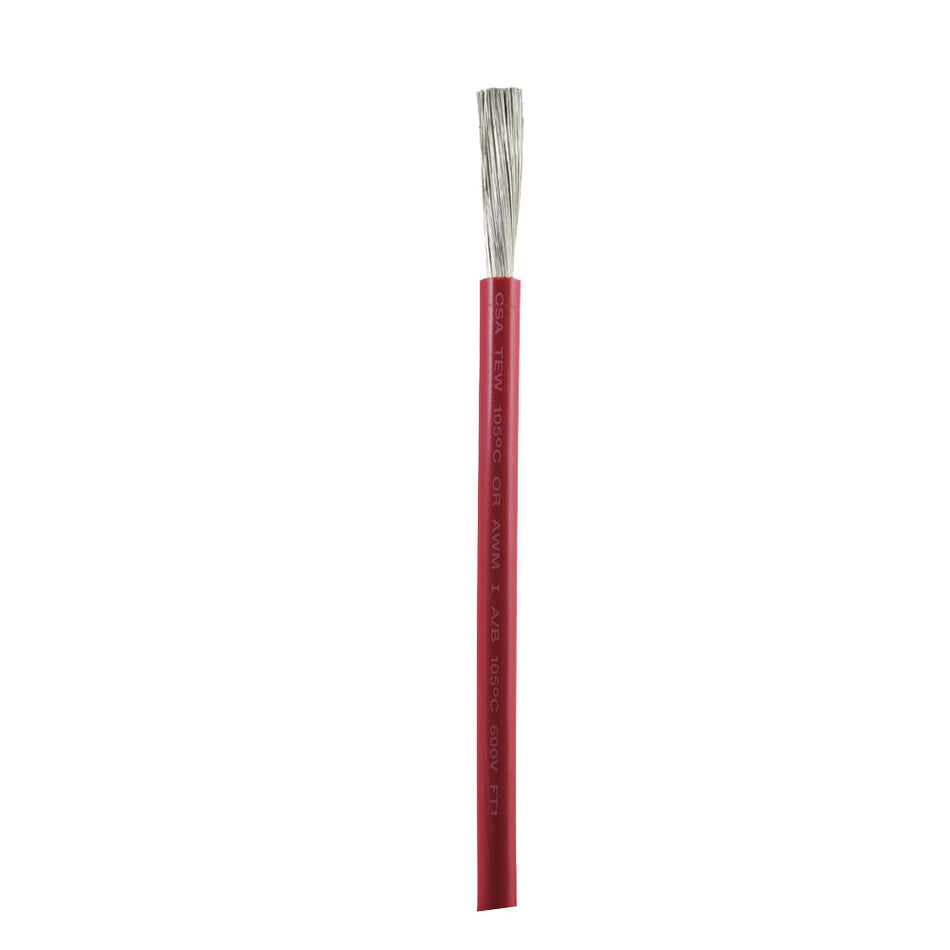 Ancor Red 4 AWG Battery Cable - Sold By The Foot 1135-FT — Quality Boat Parts