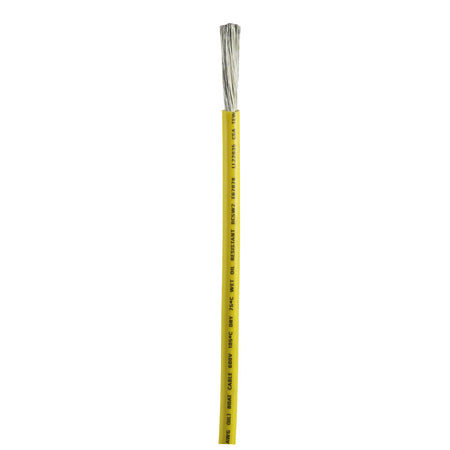 Ancor Yellow 4 AWG Battery Cable - Sold By The Foot 1139-FT — Quality Boat Parts