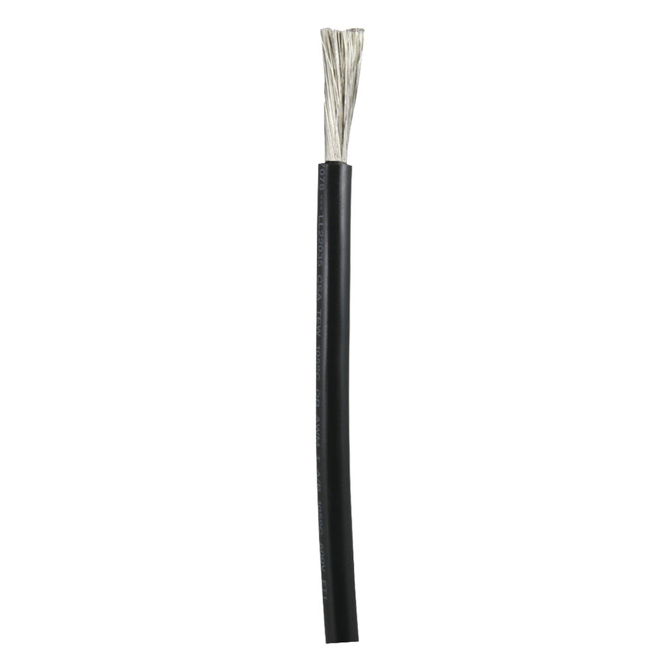Ancor Black 2 AWG Battery Cable - Sold By The Foot 1140-FT — Quality Boat Parts