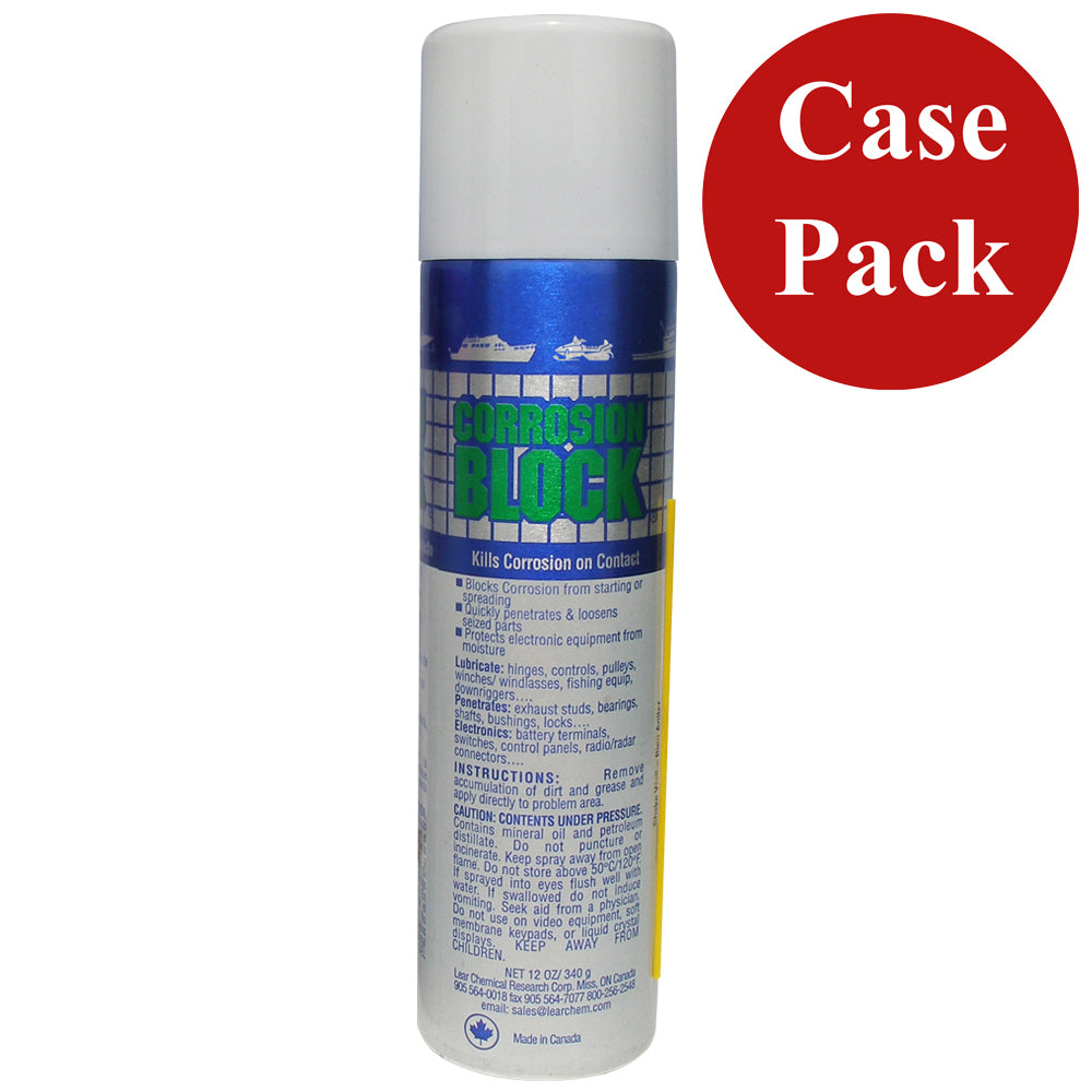 Corrosion Block 12oz Aerosol Can - Non-Hazmat, Non-Flammable & Non-Toxic *Case of 12* 20012CASE — Quality Boat Parts