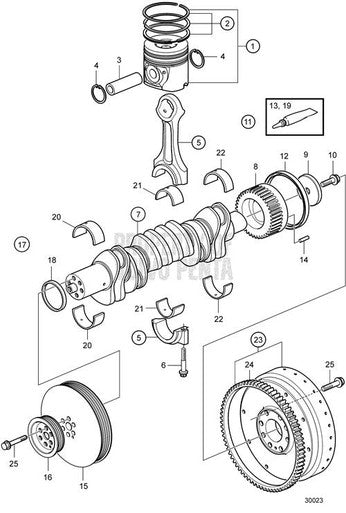 Volvo Penta Washer - Volvo Penta (60111980) — Quality Boat Parts