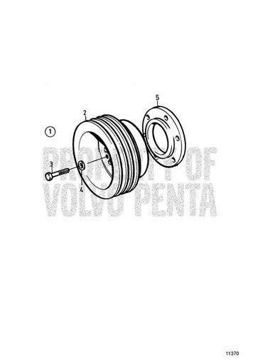 Volvo Penta Screw (60113216) — Quality Boat Parts