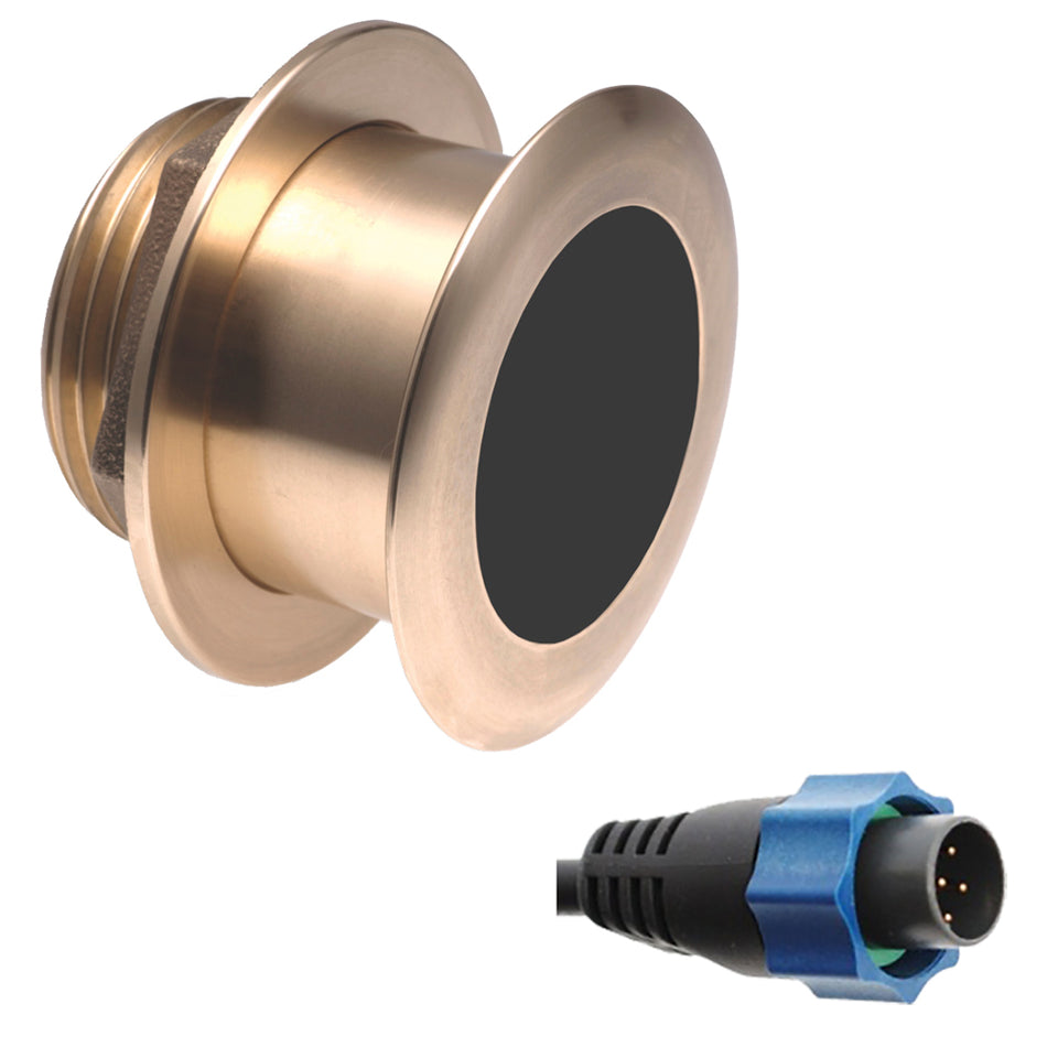 Airmar B164 1kW 0° Thru-Hull Transducer for Simrad w/Blue Connector B164-0-BL — Quality Boat Parts
