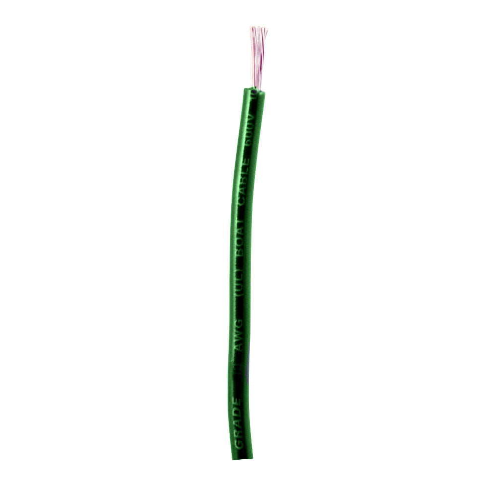 Ancor Green 10 AWG Primary Cable - Sold By The Foot 1083-FT — Quality Boat Parts