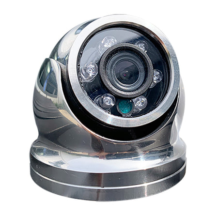 Iris Hi-Resolution Analog Mini Dome Camera - 316 Stainless Steel - CVBS - TVI - 3.6 IRIS-S060-36 — Quality Boat Parts