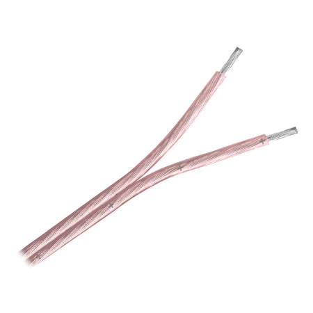 Pacer Clear 16/2 AWG Two Conductor Speaker Wire - 250' W16-2ACLR-250 — Quality Boat Parts