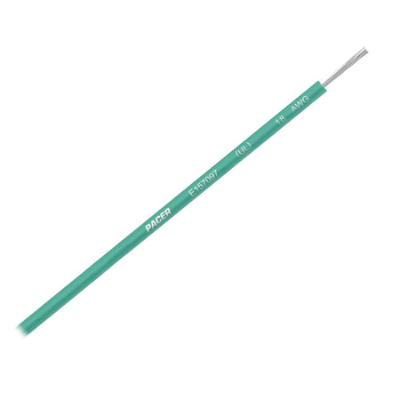 Pacer Green 18 AWG UL Marine Wire - 35' WUL18GN-35 — Quality Boat Parts