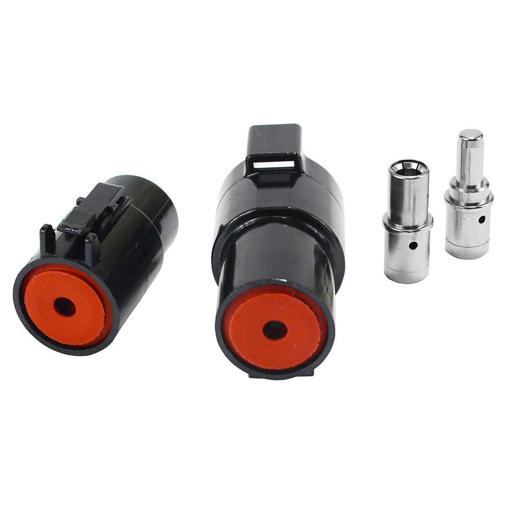 Pacer Deutsch 6 AWG DTHD Power Plug & Receptacle w/Pin & Socket TDTHD-1-4KT — Quality Boat Parts