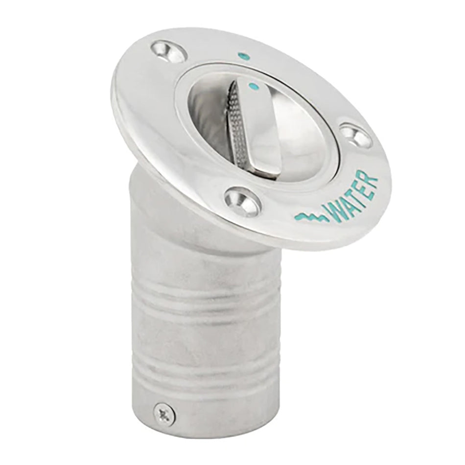 Whitecap 30° EPA Pull-Up Deck Fill Angled 1-1/2" (Water) 6125AEPA — Quality Boat Parts