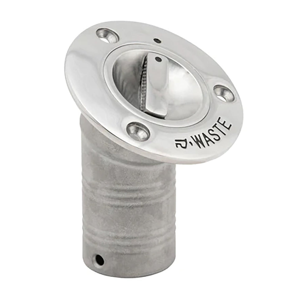 Whitecap 30° EPA Pull-Up Deck Fill Angled 1-1/2" (Waste) 6126AEPA — Quality Boat Parts