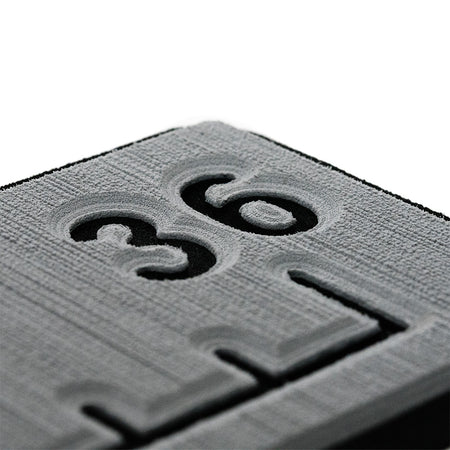 SeaDek 36" Routed Ruler - 6mm - Brushed Texture - Storm Grey/Black 53583-80066 — Quality Boat Parts
