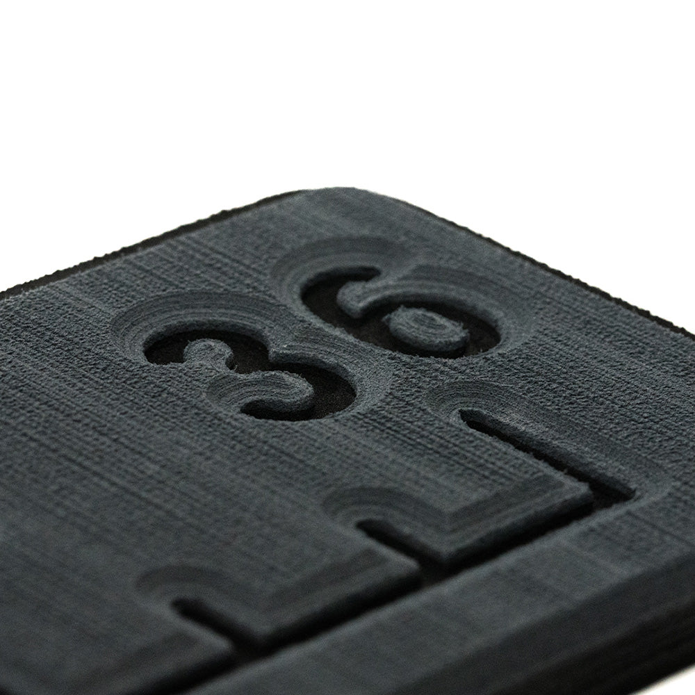 SeaDek 36" Routed Ruler - 6mm - Brushed Texture - Dark Grey/Black 53583-80067 — Quality Boat Parts