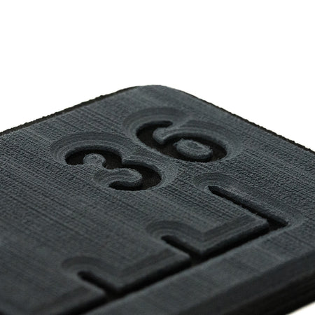 SeaDek 36" Routed Ruler - 6mm - Brushed Texture - Dark Grey/Black 53583-80067 — Quality Boat Parts
