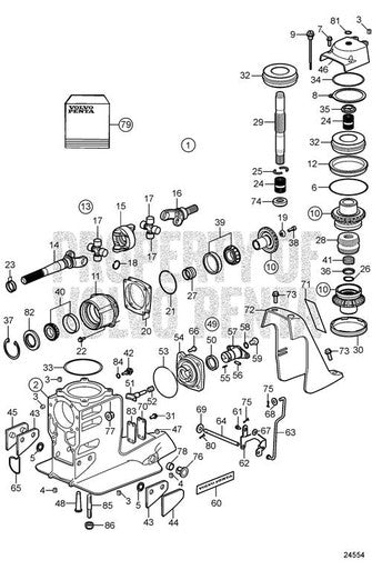 Volvo Penta Decal Volvo Penta - Volvo Penta (3855646) — Quality Boat Parts