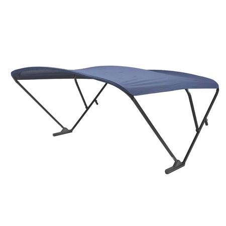 SureShade Power Bimini - Black Anodized Frame - Navy Fabric 2020000308 — Quality Boat Parts
