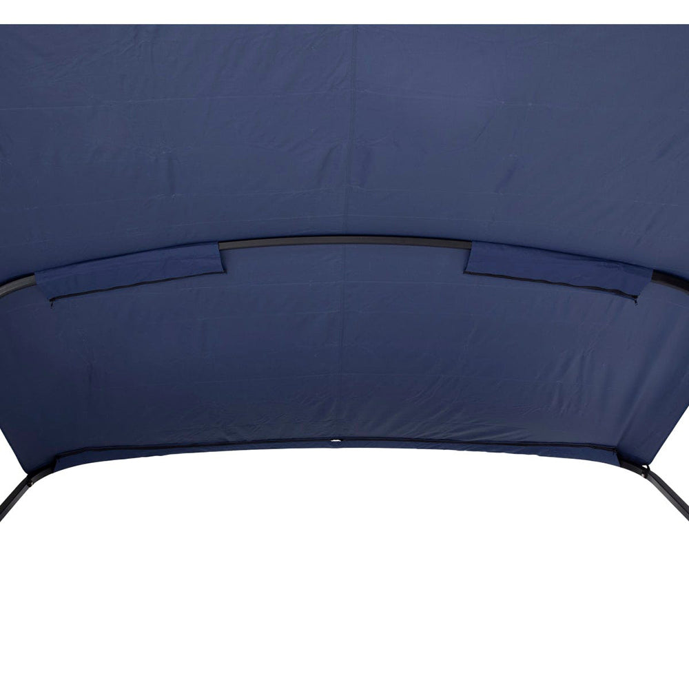 SureShade Power Bimini - Black Anodized Frame - Navy Fabric 2020000308 — Quality Boat Parts