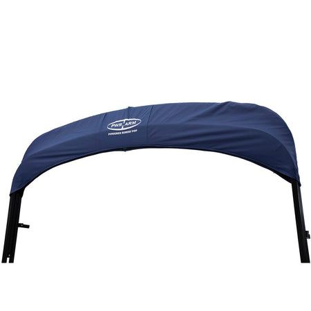 SureShade Power Bimini - Black Anodized Frame - Navy Fabric 2020000308 — Quality Boat Parts