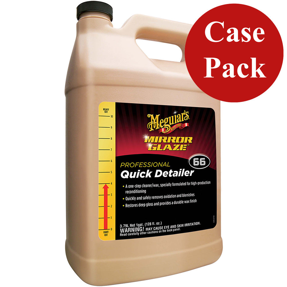 Meguiar's Mirror Glaze® Quick Detailer - 1 Gallon *Case of 4* M6601CASE — Quality Boat Parts
