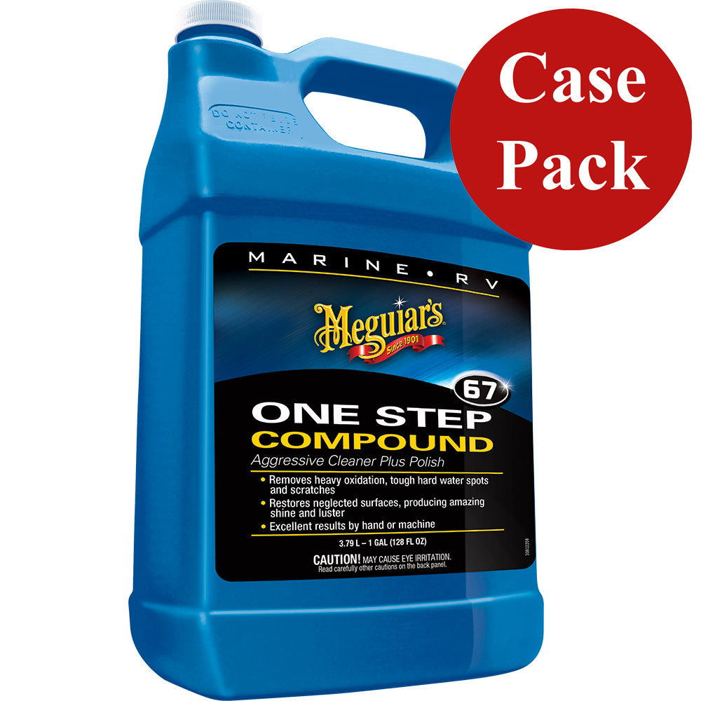 Meguiar's Marine One-Step Compound - 1 Gallon *Case of 4* M6701CASE — Quality Boat Parts