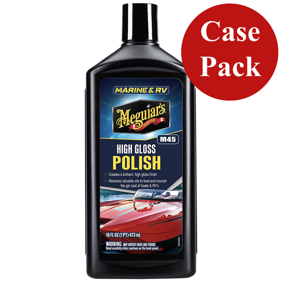 Meguiar's Boat/RV Polish & Gloss Enhancer - *Case of 6* M4516CASE — Quality Boat Parts