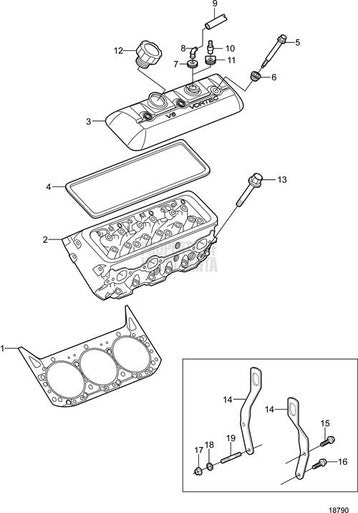 Volvo Penta Oil Filler Cap - Volvo Penta (3854944) — Quality Boat Parts